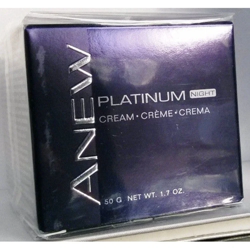 Avon ANEW PLATINUM Night Cream 1.7 oz sealed new